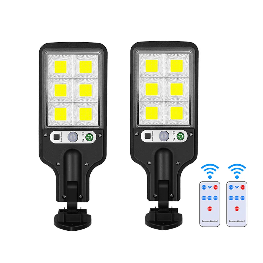 LED Floodlight Solar-Powered Motion Sensor Waterproof
