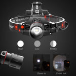 LED Headlamp 3 Light Modes USB Rechargeable