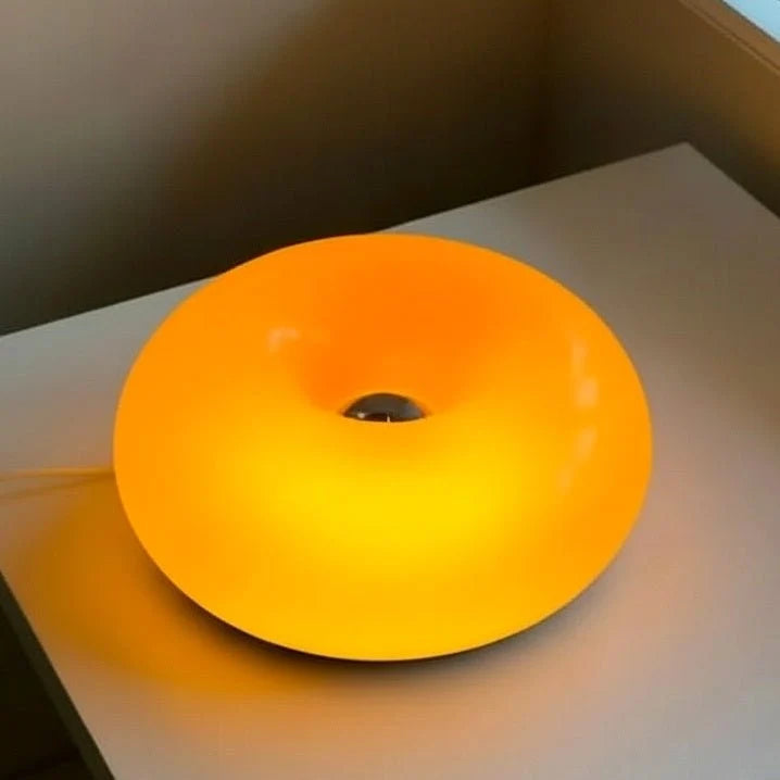 LED Lamp Donut Design Touch-Dimmable Three Light Colors