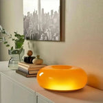 LED Lamp Donut Design Touch-Dimmable Three Light Colors