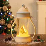 LED Lantern Battery-Powered Christmas Motif