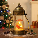 LED Lantern Battery-Powered Warm Light Indoor & Outdoor