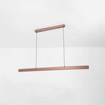 LED Pendant Light Linear Dimmable Three Color Temperatures