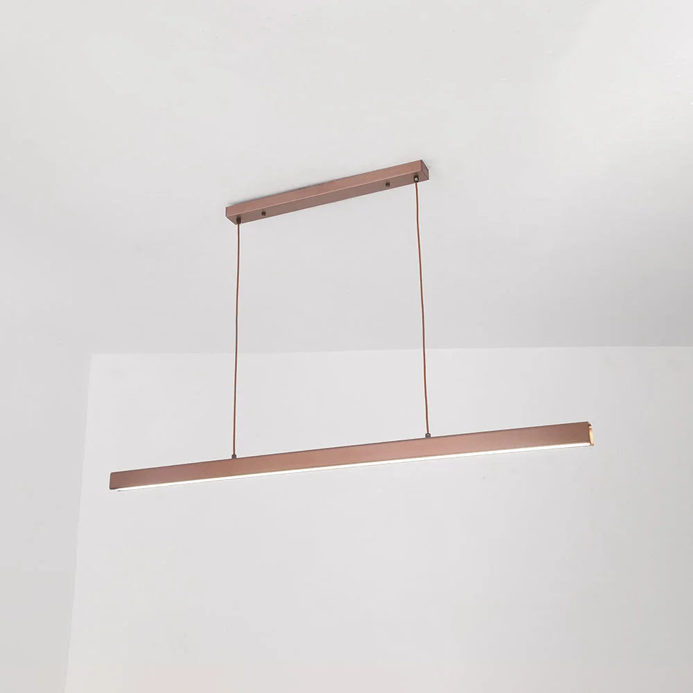 LED Pendant Light Linear Dimmable Three Color Temperatures