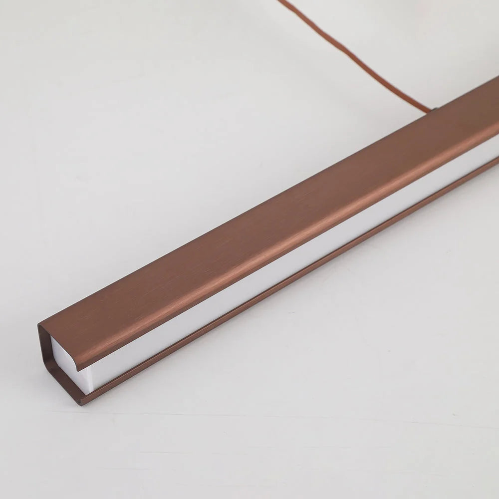 LED Pendant Light Linear Dimmable Three Color Temperatures