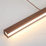 LED Pendant Light Linear Dimmable Three Color Temperatures