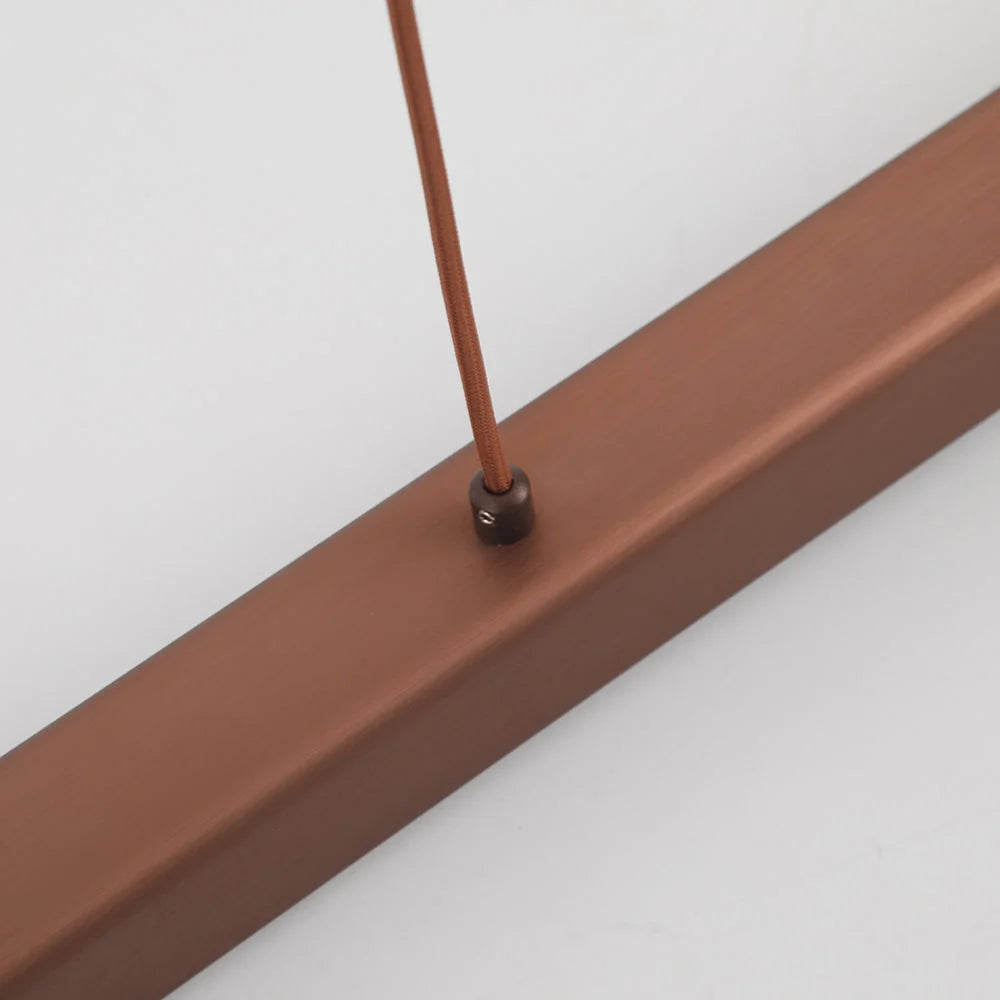 LED Pendant Light Linear Dimmable Three Color Temperatures