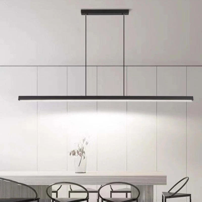 LED Pendant Light Linear Dimmable Three Color Temperatures