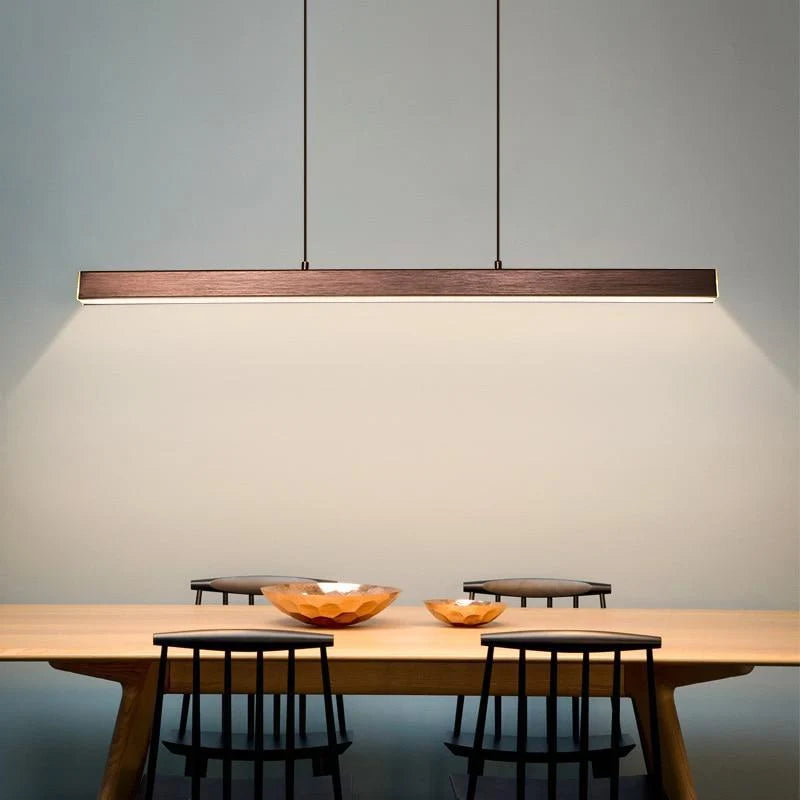 LED Pendant Light Linear Dimmable Three Color Temperatures