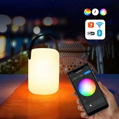 LED Table Lamp Cordless Waterproof Remote & Touch