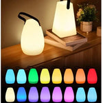 LED Table Lamp Cordless Waterproof Remote & Touch