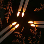LED Taper Candles Flameless Remote-Controlled Dimmable With Timer