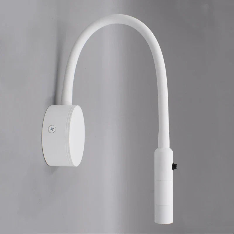 LED Wall Lamp Adjustable Gooseneck Color Temperature Options