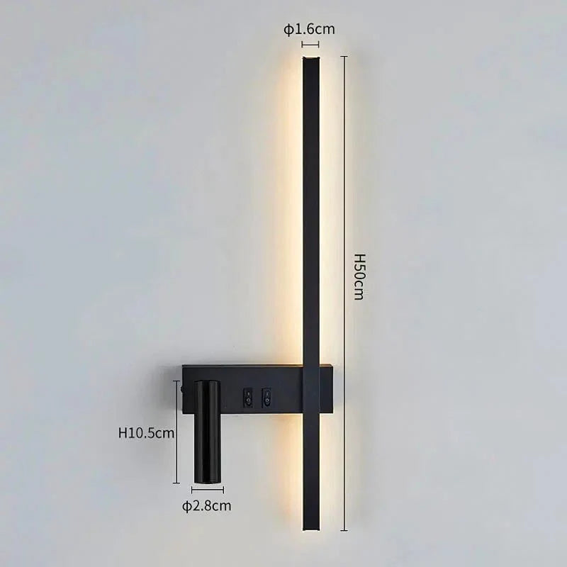 LED Wall Light Aluminum Adjustable Spotlight