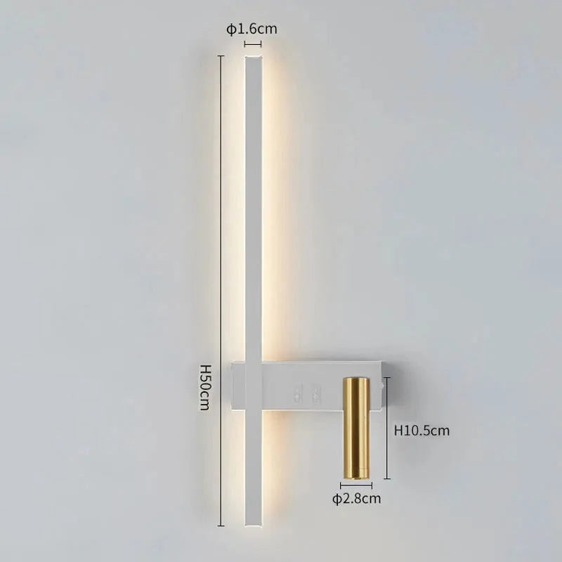 LED Wall Light Aluminum Adjustable Spotlight