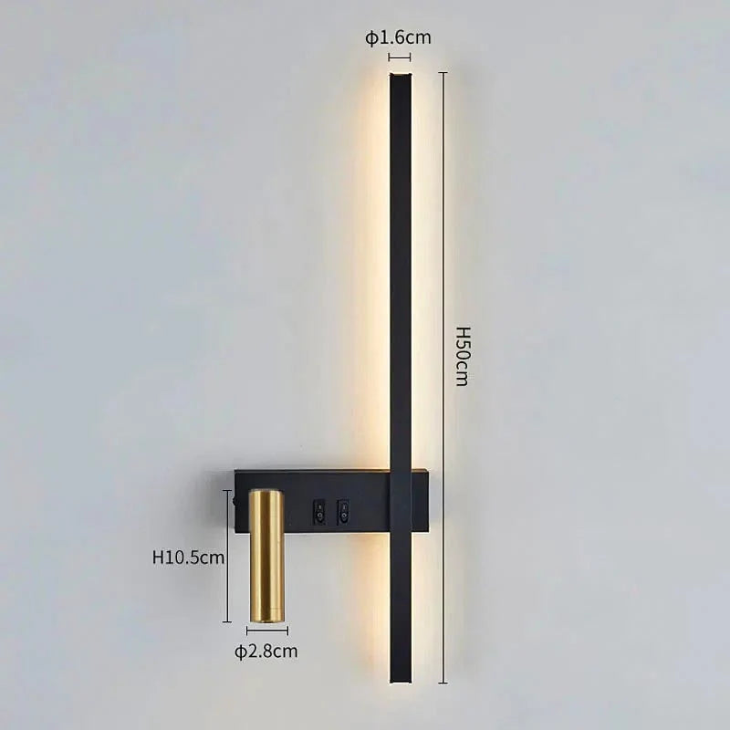LED Wall Light Aluminum Adjustable Spotlight