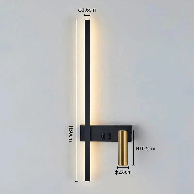 LED Wall Light Aluminum Adjustable Spotlight