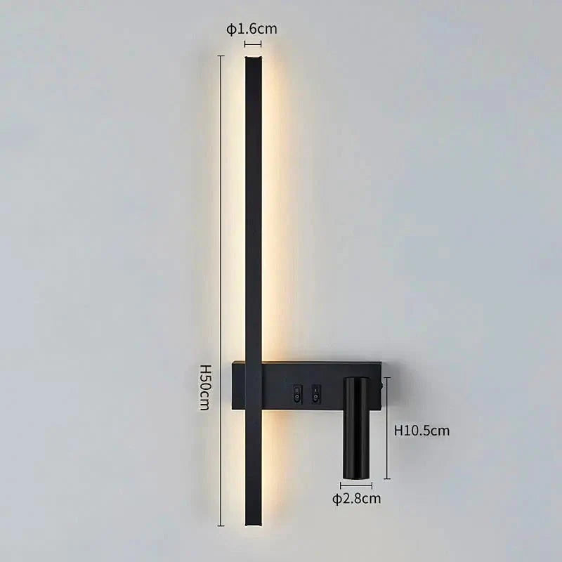 LED Wall Light Aluminum Adjustable Spotlight