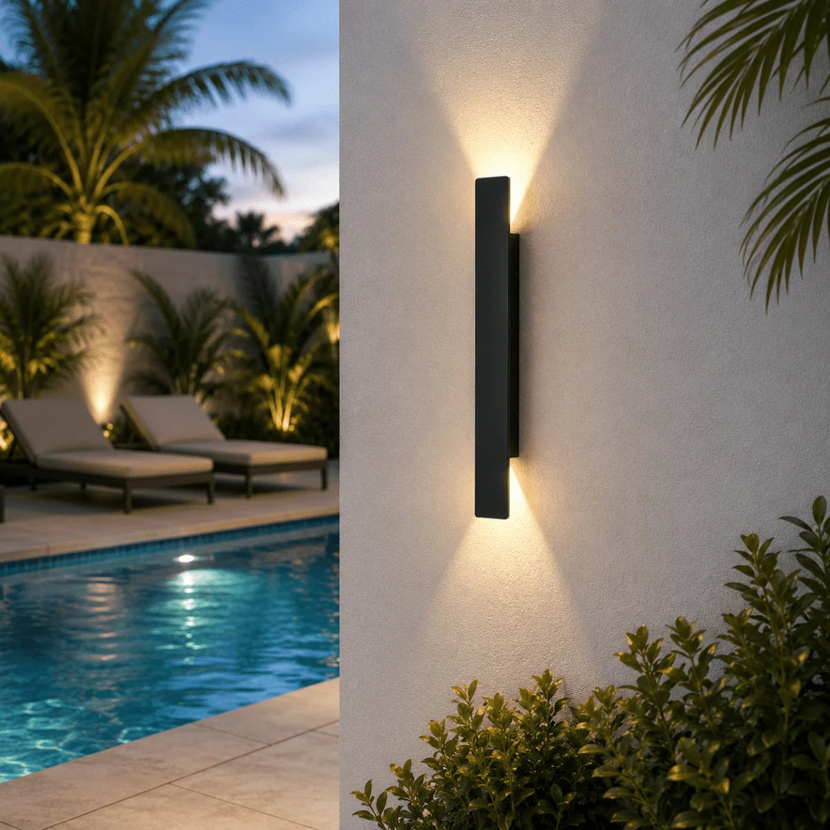 LED Wall Light Modern Energy-Efficient Indoor & Outdoor Use