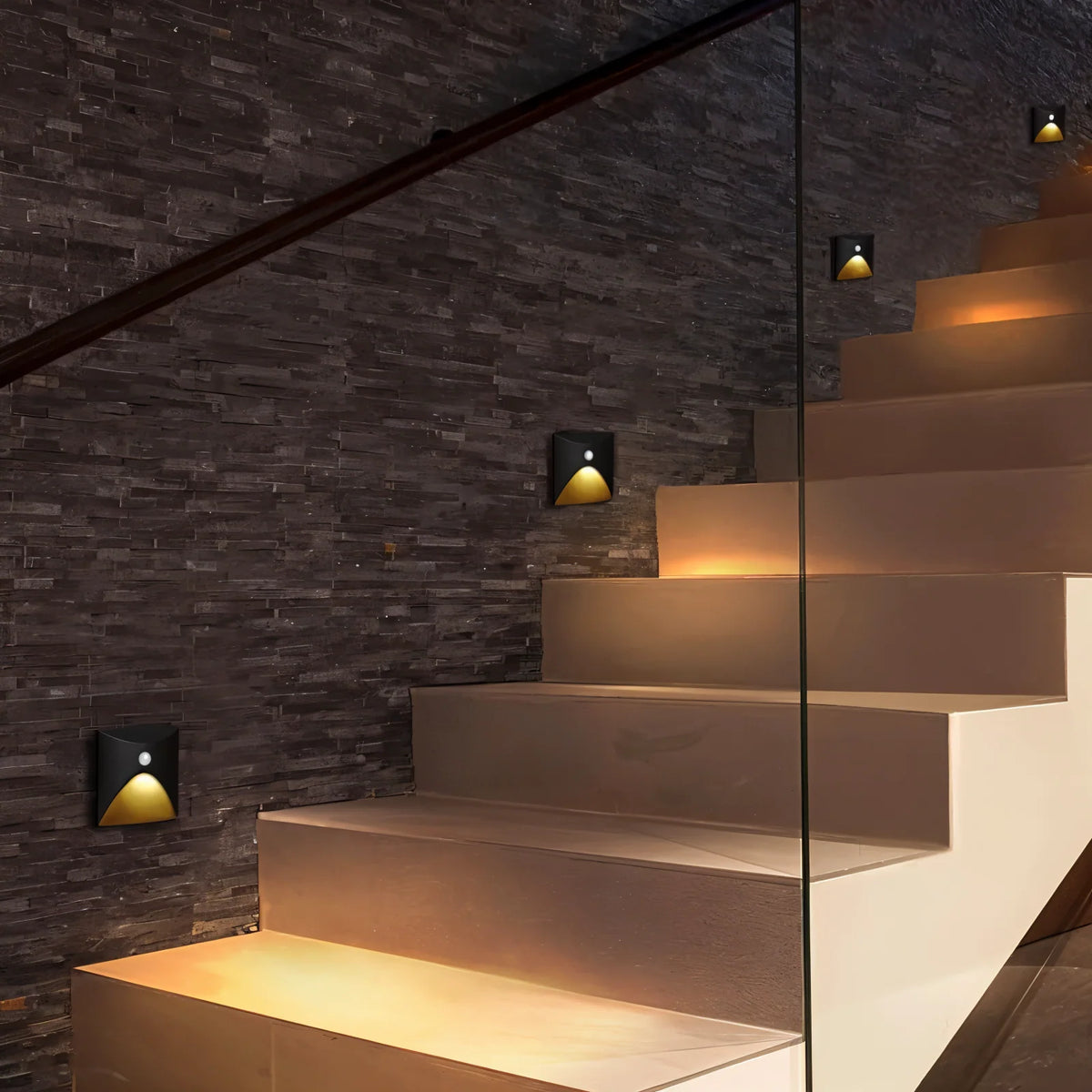 LED Wall Light Motion Sensor Aluminum IP65