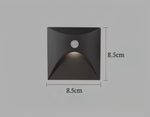 LED Wall Light Motion Sensor Aluminum IP65