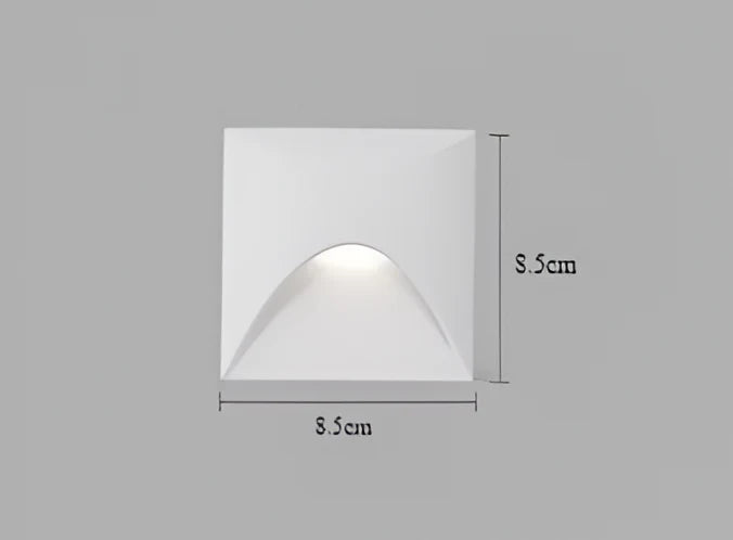 LED Wall Light Motion Sensor Aluminum IP65