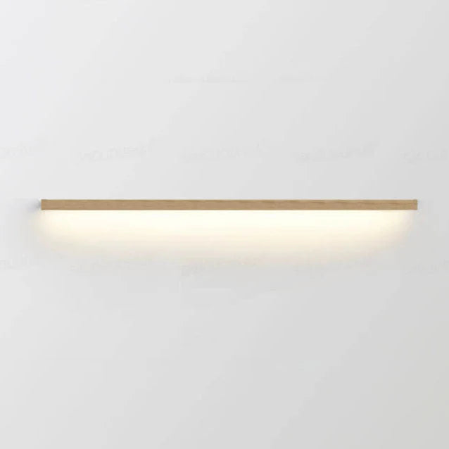 LED Wall Light Solid Wood Dimmable & Color-Adjustable