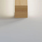 LED Wall Light Solid Wood Dimmable & Color-Adjustable