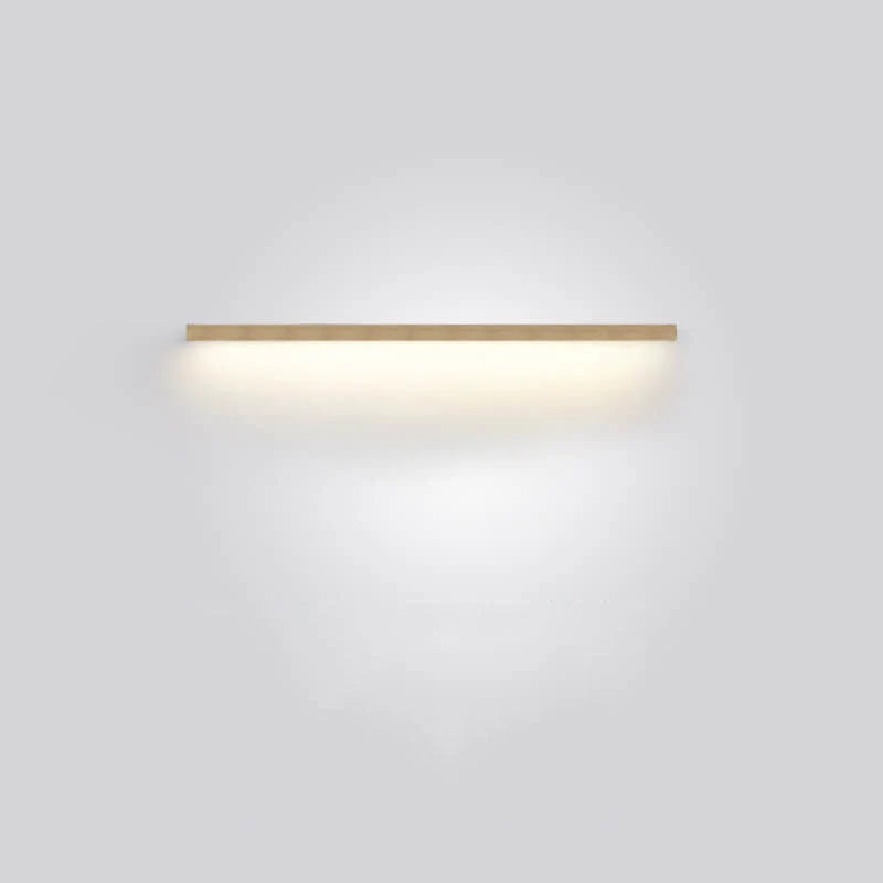 LED Wall Light Solid Wood Dimmable & Color-Adjustable