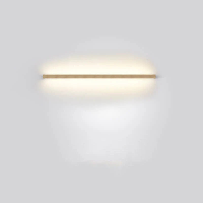 LED Wall Light Solid Wood Dimmable & Color-Adjustable