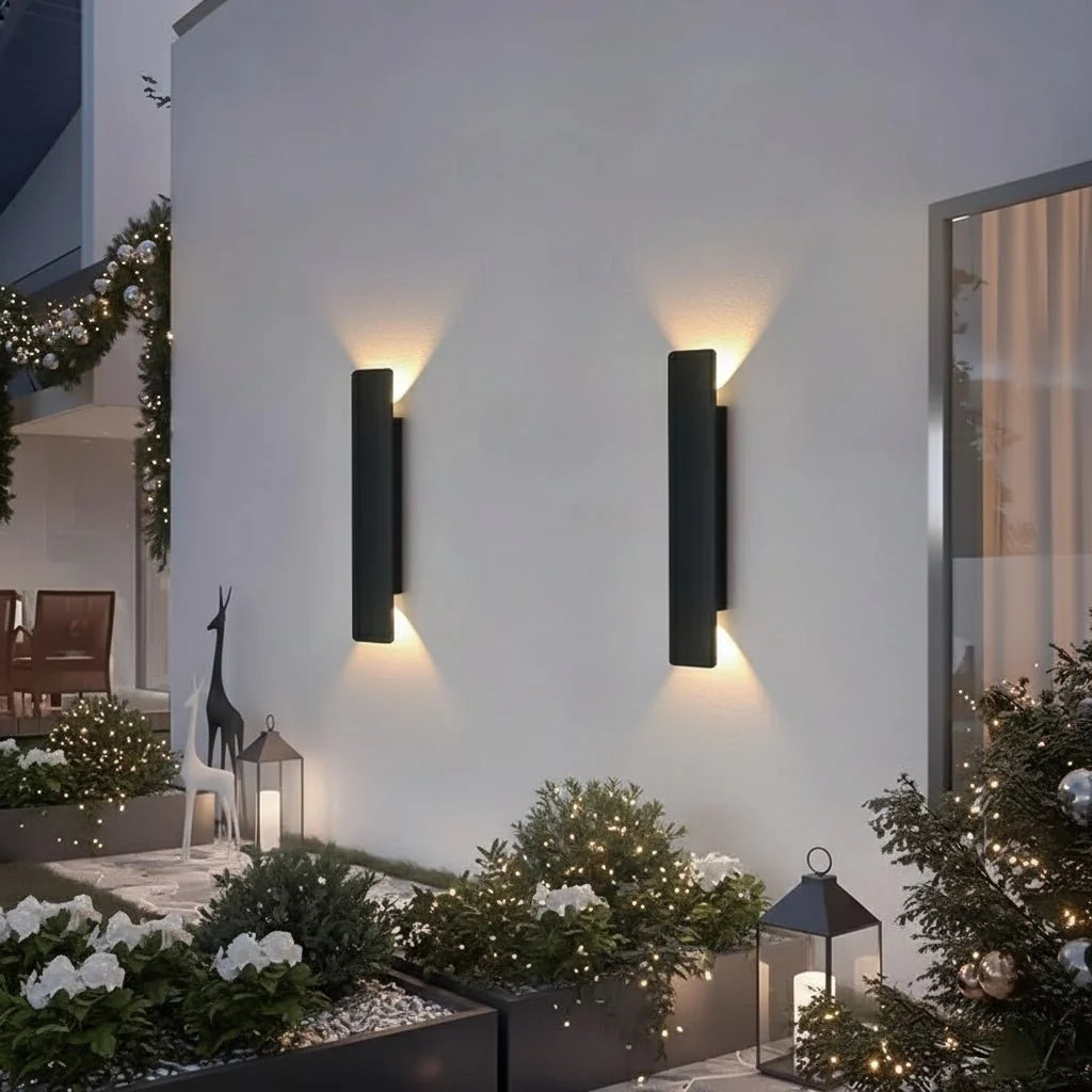 LED Wall Light Waterproof Aluminum Weather-Resistant
