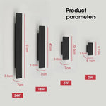 LED Wall Light Waterproof Aluminum Weather-Resistant