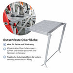 Ladder Work Platform Foldable Non-Slip 330 lb Capacity