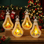 Lantern Christmas Motif Warm Ambient Light Indoor & Outdoor