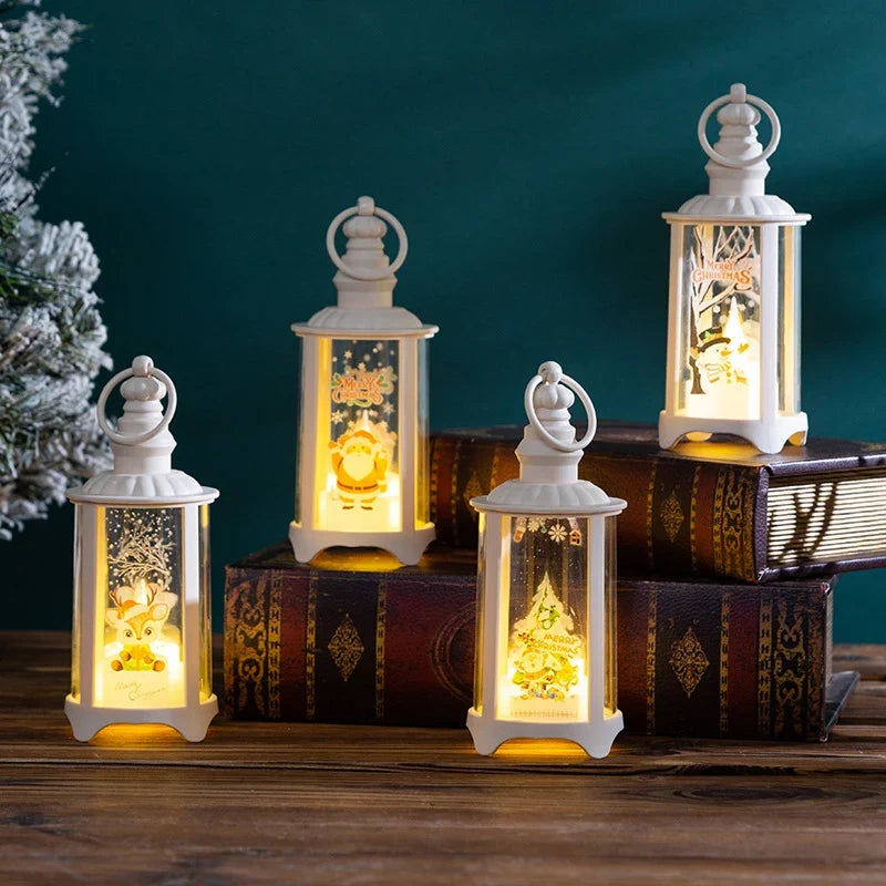 Lantern Christmas Motif Warm LED Weather-Resistant