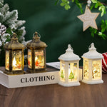 Lantern Christmas Scene Battery-Free Hanging & Tabletop