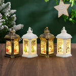 Lantern Christmas Scene Battery-Free Hanging & Tabletop
