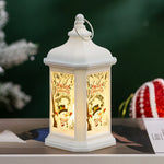Lantern Christmas Scene Battery-Free Hanging & Tabletop