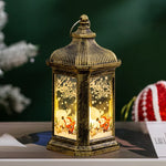 Lantern Christmas Scene Battery-Free Hanging & Tabletop