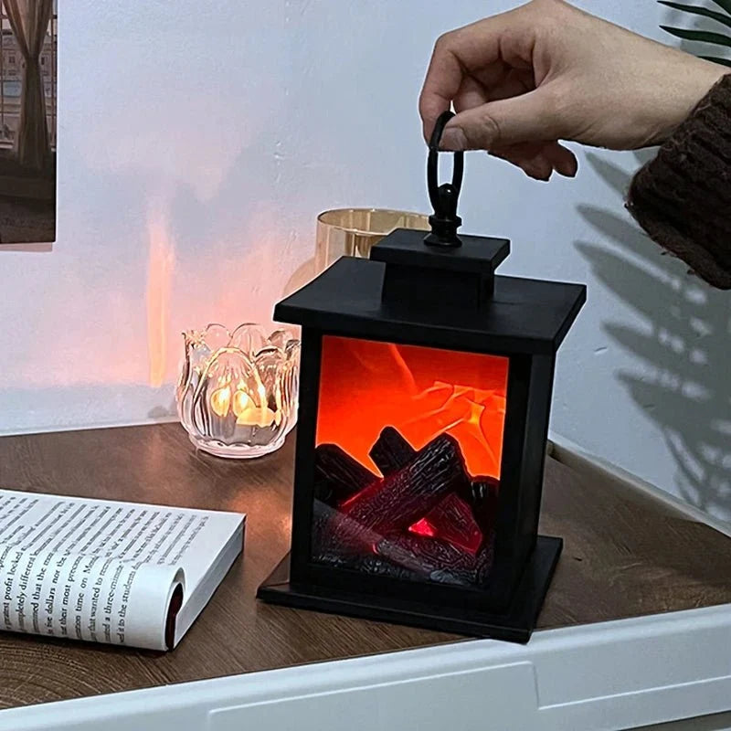 Lantern Flameless Flickering LED USB & Battery