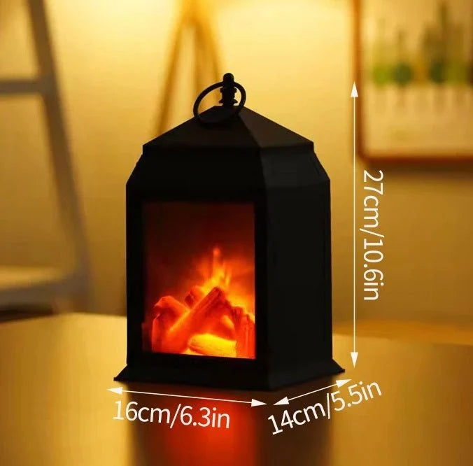 Lantern Flameless Flickering LED USB & Battery