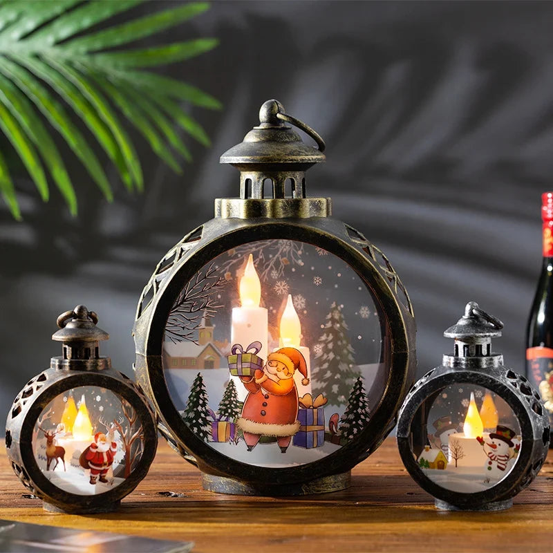 Lantern Flickering LED Energy-Efficient Indoor & Outdoor