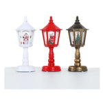 Lantern Santa Figurine Energy-Efficient LED Indoor & Outdoor