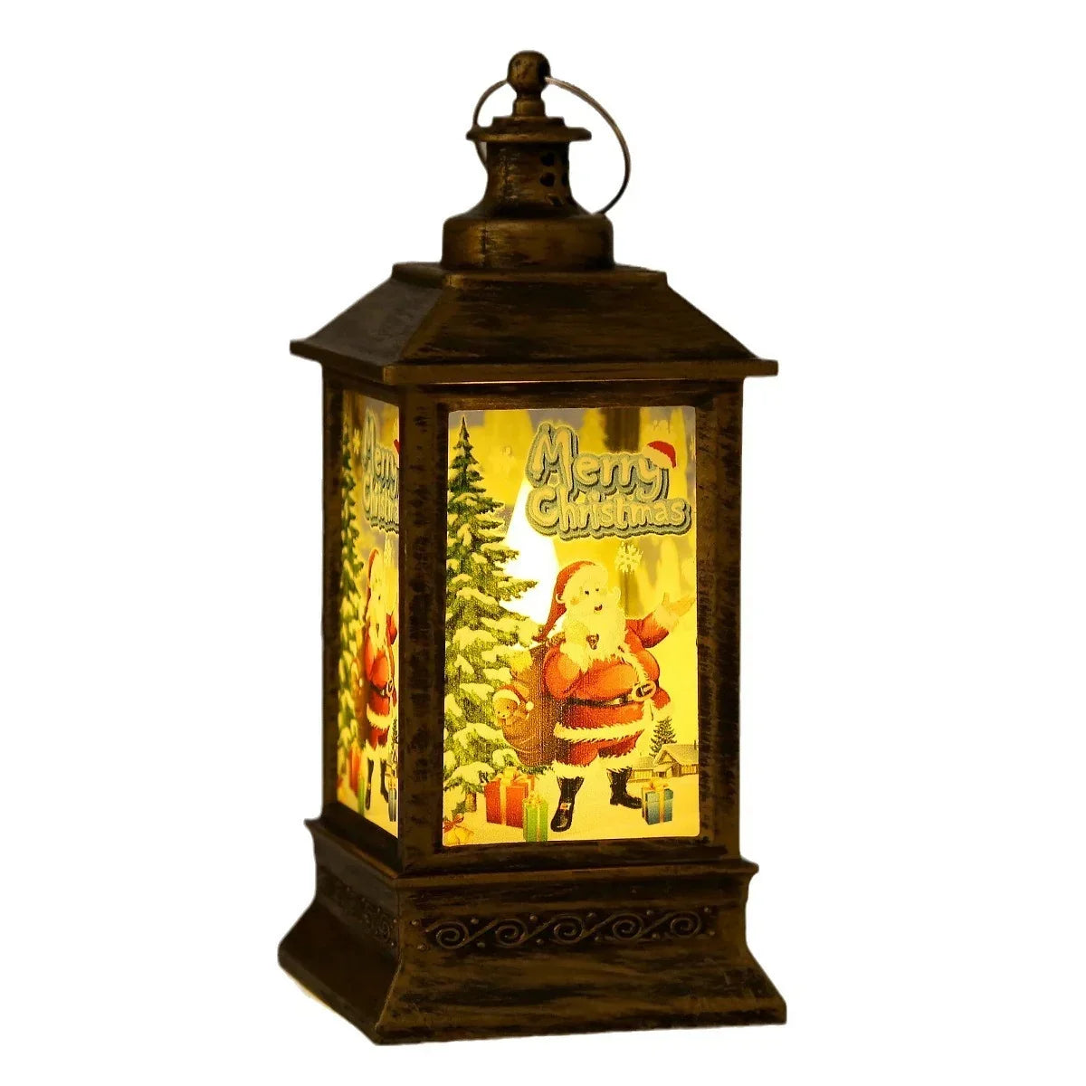 Lantern Santa Graphic Lightweight & Durable