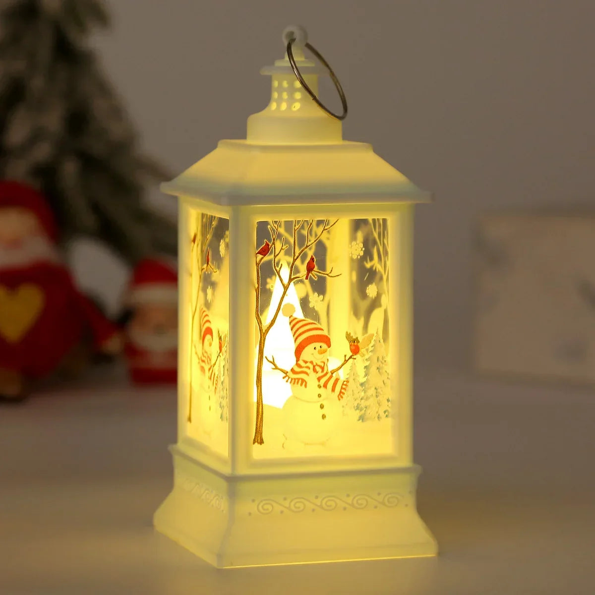 Lantern Santa Graphic Lightweight & Durable
