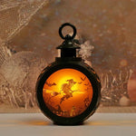 Lantern Skeleton Motif Integrated LED Indoor Outdoor