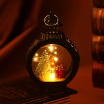 Lantern Tabletop Soft Warm LED Tree & Gifts Cutout