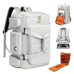 Laptop Backpack Water-Resistant Oxford Fits 16-Inch Anti-Theft