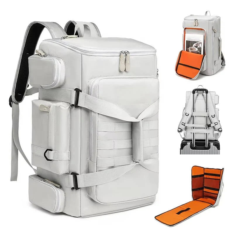 Laptop Backpack Water-Resistant Oxford Fits 16-Inch Anti-Theft