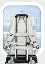 Laptop Backpack Water-Resistant Oxford Fits 16-Inch Anti-Theft
